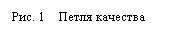 Text Box: Рис. 1	Петля кaчествa